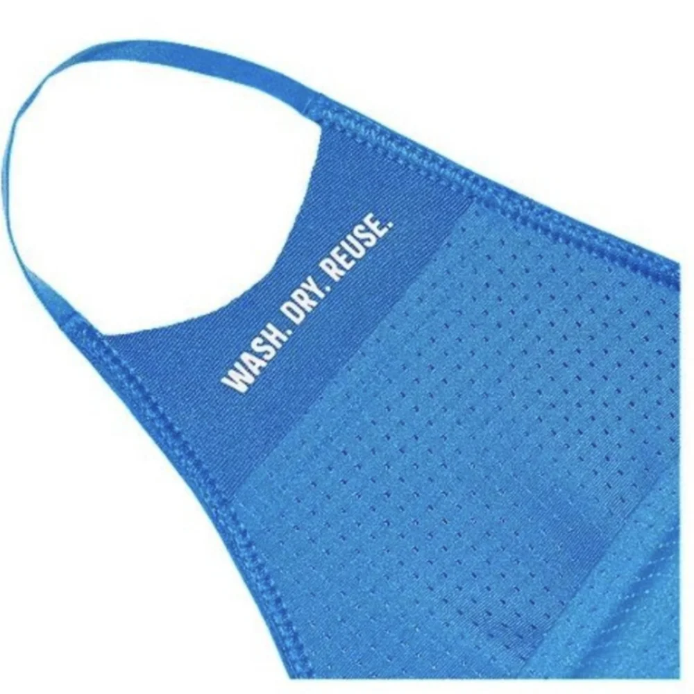 LAST CHANCE! New Adidas Non Medical 3 PCS Blue Face Masks M/L